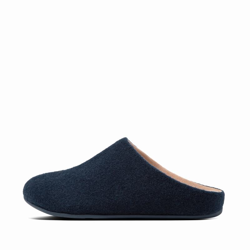 FitFlop Chrissie Textile Blau - FitFlop Hausschuhe Damen Sale [JFSN-10284]